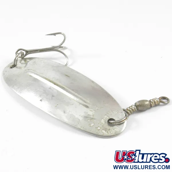 Williams Wabler W50, срібло (покриття шаром справжнього серебра), 14 г, блесна коливалка (колебалка) #3598