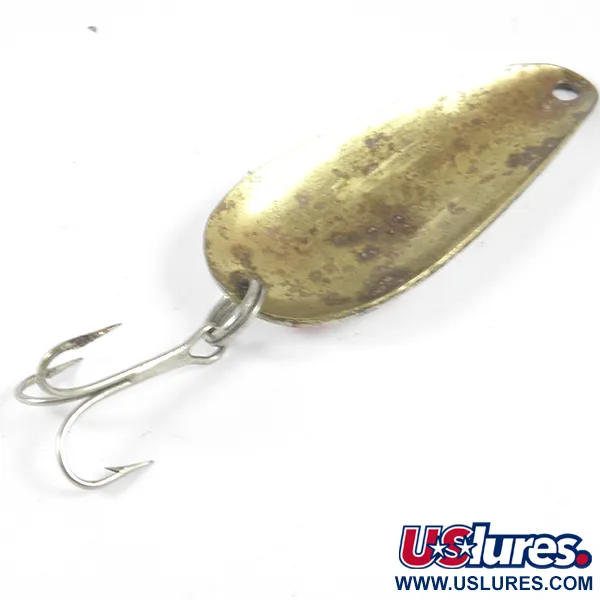 Aeroplane Spinner Aero, білий/червоний/латунь, 8 г, блесна коливалка (колебалка) #3604