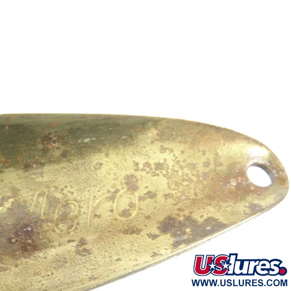 Aeroplane Spinner Aero, білий/червоний/латунь, 8 г, блесна коливалка (колебалка) #3604