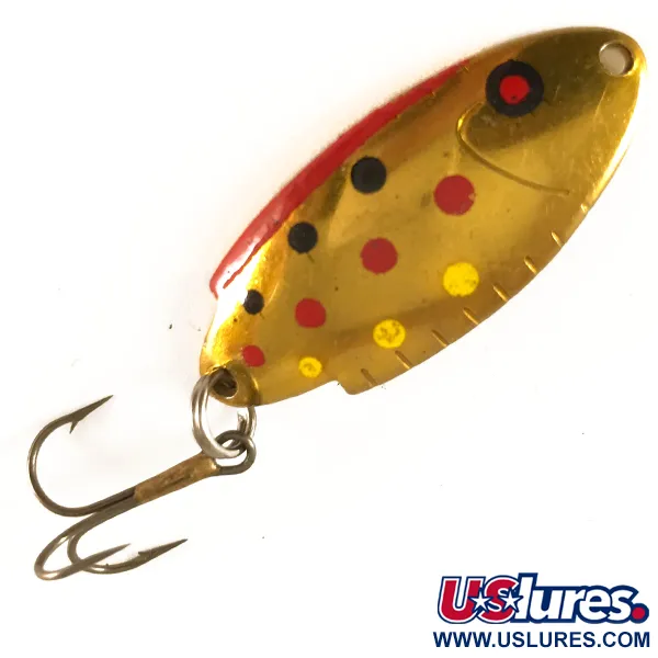  Thomas Buoyant, золото/червоний/чорний, 5 г, блесна коливалка (колебалка) #3606