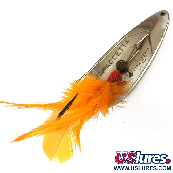  Błystka antyzaczepowa Tony Accetta Weed-Dodger, нікель, 19 г, блесна коливалка (колебалка) #3607