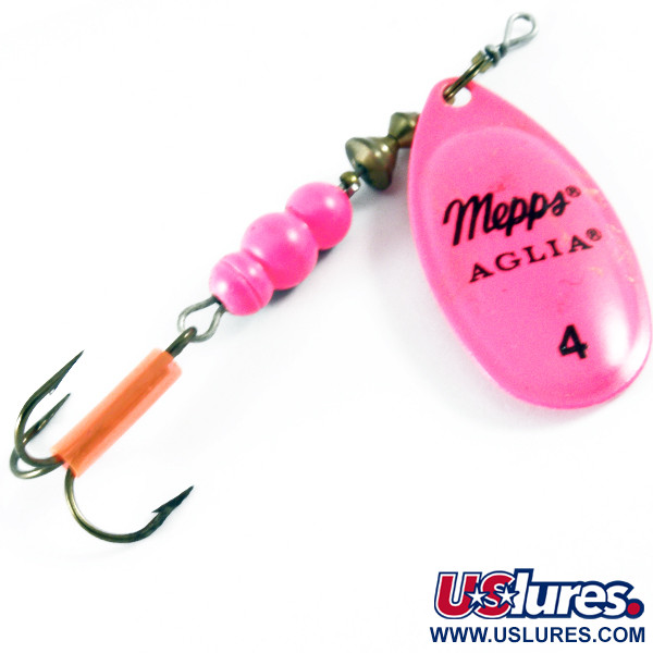 Mepps Aglia 4 Hot Pink, Hot Pink, 9 г, блешня оберталка (вертушка) #3610