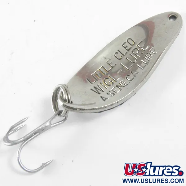 Seneca Little Cleo, нікель, 7 г, блесна коливалка (колебалка) #3649