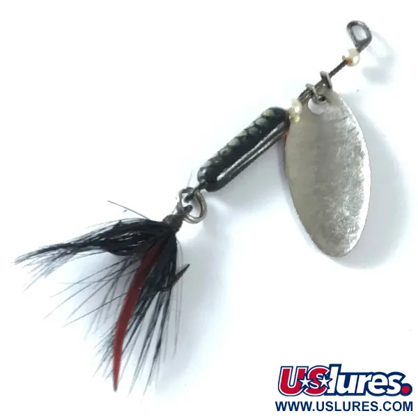 Yakima Bait Worden’s Original Rooster Tail 2, срібло, 3 г, блешня оберталка (вертушка) #3655