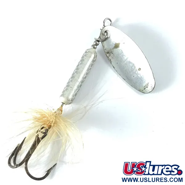 Yakima Bait Worden’s Original Rooster Tail, срібло, 7 г, блешня оберталка (вертушка) #3657