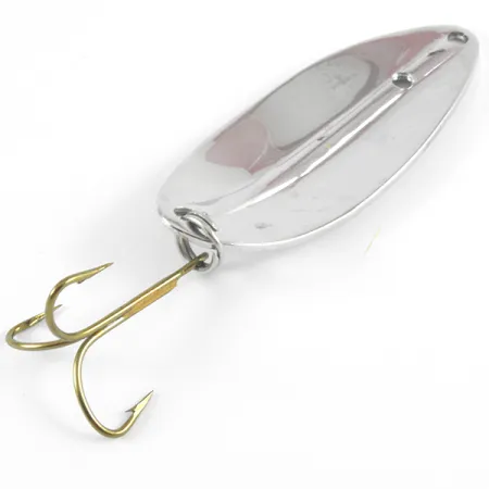 TODDCO Main liner, нікель/зелений, 11 г, блесна коливалка (колебалка) #3670