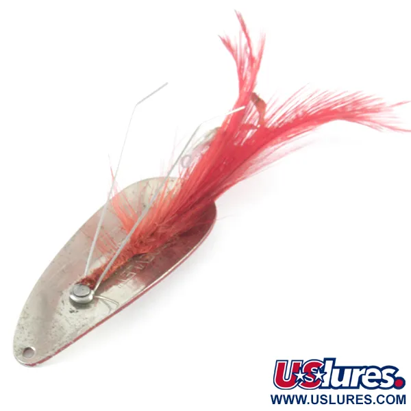 Eppinger Незачіпляйка Dardevle Dardevlet, червоний/білий/нікель, 21 г, блесна коливалка (колебалка) #3672
