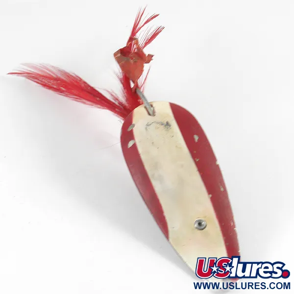 Eppinger Незачіпляйка Dardevle Dardevlet, червоний/білий/нікель, 21 г, блесна коливалка (колебалка) #3672