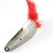  Weezel bait Rex Spoon, нікель/червоний, 12,5 г, блесна коливалка (колебалка) #3673