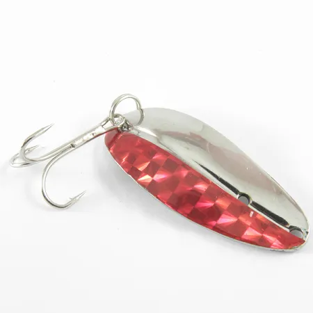 TODDCO Main liner, нікель/червоний, 11 г, блесна коливалка (колебалка) #3684