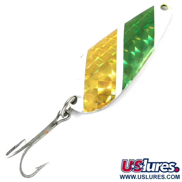 Eppinger Dardevle Imp, білий/латунь/зелений/золото, 11 г, блесна коливалка (колебалка) #3694