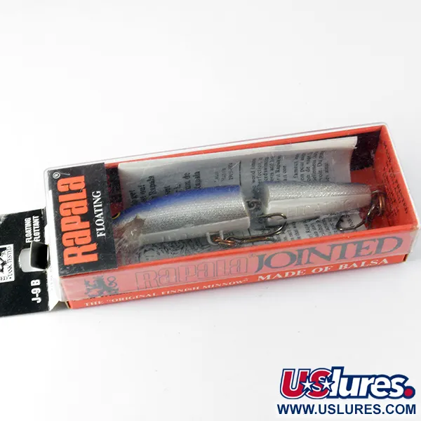 Rapala Jointed J-9B, блакитний, 6 г, воблер #3699