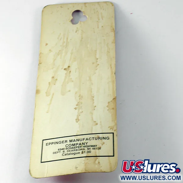 Eppinger Dardevle Imp, чорний/білий/нікель, 11 г, блесна коливалка (колебалка) #3704