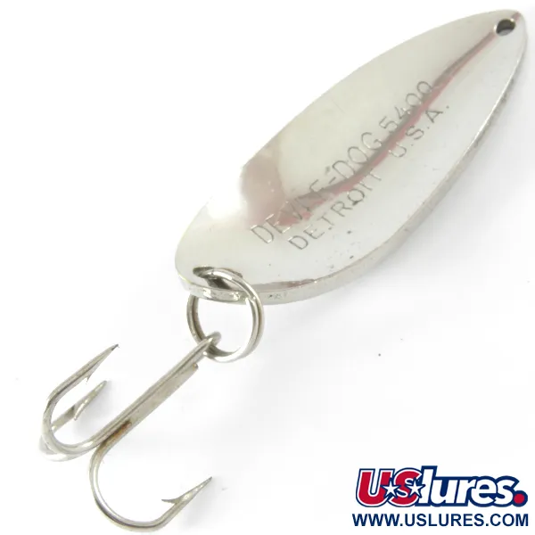 Eppinger Dardevle Devle-Dog 5400, нікель, 18 г, блесна коливалка (колебалка) #3710