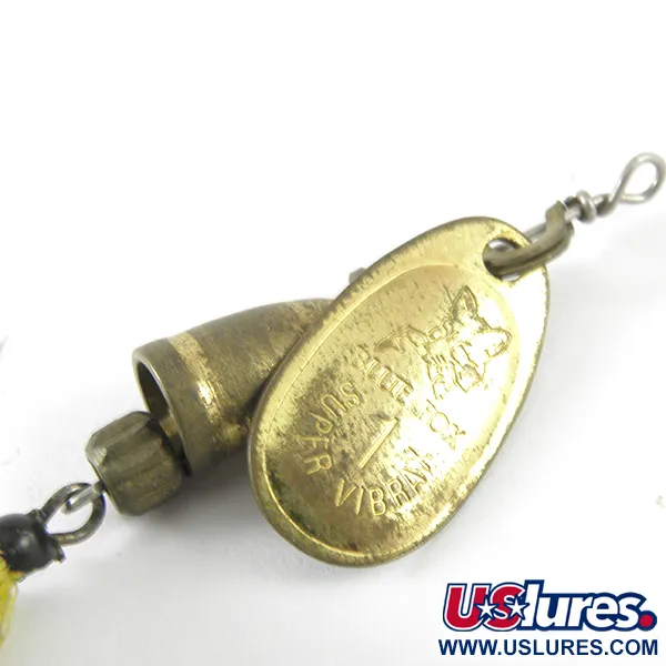  Blue Fox Super Vibrax 1 Foxtail, латунь, 4 г, блешня оберталка (вертушка) #3713