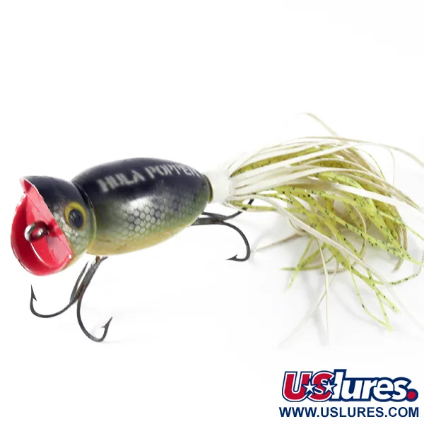  Fred Arbogast Hula Popper, Tiger, 14 г, воблер #3721