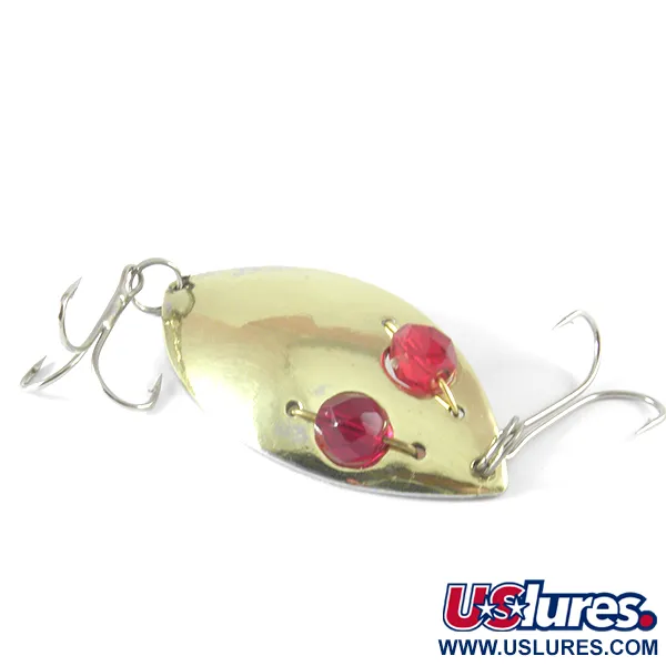 Hofschneider Red Eye Junior, золото/червоні очі, 13 г, блесна коливалка (колебалка) #3735