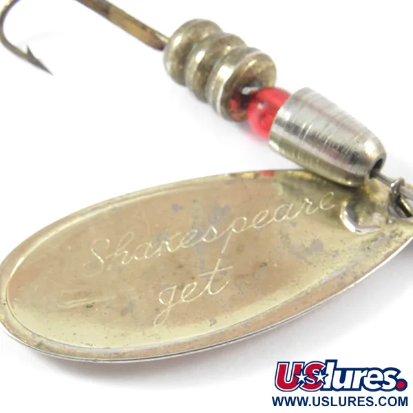William Shakespeare Shakespeare Jet spinner , золото/червоний, 12 г, блешня оберталка (вертушка) #3745