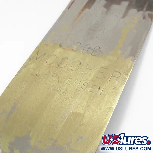 Luhr Jensen Moocher Flasher, нікель/латунь, 21 г, блесна коливалка (колебалка) #3748