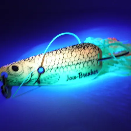 Northland Незачіпляйка Jaw-Breaker UV (світиться в ультрафіолеті), неоновий жовтий/помаранчевий UV - світиться в ультрафіолеті, 15,5 г, блесна коливалка (колебалка) #3756