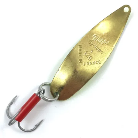 Mepps Syclops 1, Шартрез/золото, 12 г, блесна коливалка (колебалка) #3761