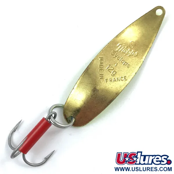  Mepps Syclops 1, Шартрез/золото, 12 г, блесна коливалка (колебалка) #3761