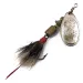  Mepps Aglia 2 dressed (з хвосту білки), срібло, 4,7 г, блешня оберталка (вертушка) #3763