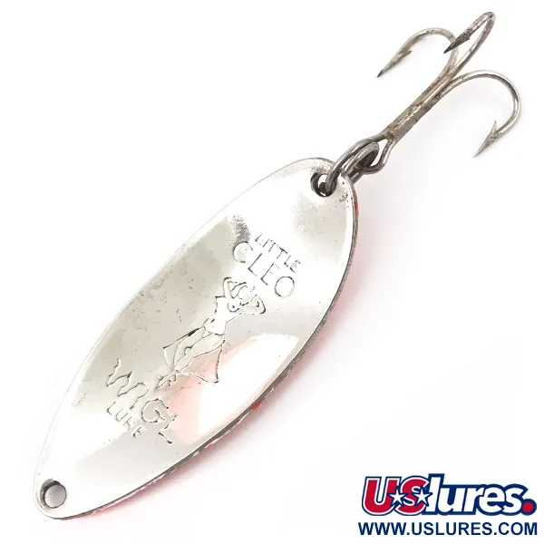 Seneca Little Cleo (Hula Girl), нікель/помаранчевий, 14 г, блесна коливалка (колебалка) #3765