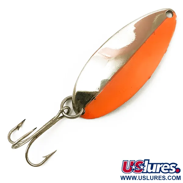 Seneca Little Cleo (Hula Girl), нікель/помаранчевий, 14 г, блесна коливалка (колебалка) #3765