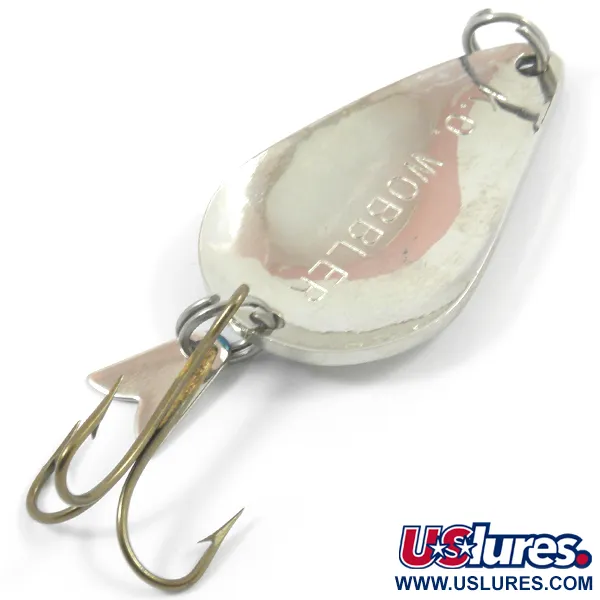 Acme K.O. Wobbler, нікель/синій, 14 г, блесна коливалка (колебалка) #3773