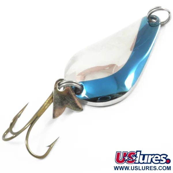 Acme K.O. Wobbler, нікель/синій, 14 г, блесна коливалка (колебалка) #3773