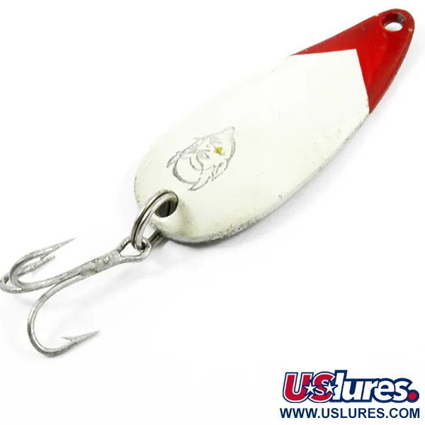 Eppinger Dardevle Spinnie, слонова кістка/червоний/нікель, 9 г, блесна коливалка (колебалка) #3774