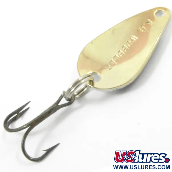 Acme K.O. Wobbler, чорний/білий/золото, 3,5 г, блесна коливалка (колебалка) #3775