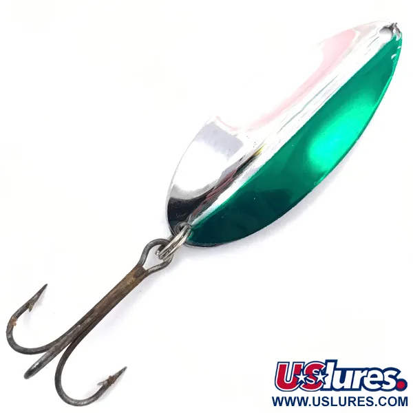 Main liner  Main liner, нікель/зелений, 12,5 г, блесна коливалка (колебалка) #3782