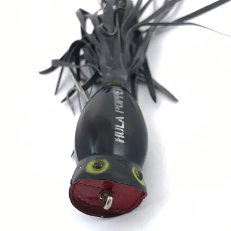 Fred Arbogast Hula Popper, чорний/червоний, 8 г, воблер #3788