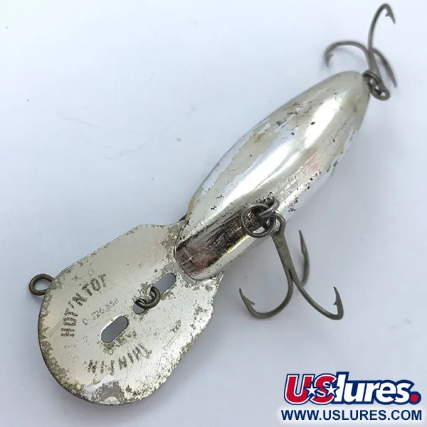 Storm Hot'N Tot Thin Fin, срібло/чорний, 12 г, воблер #3796