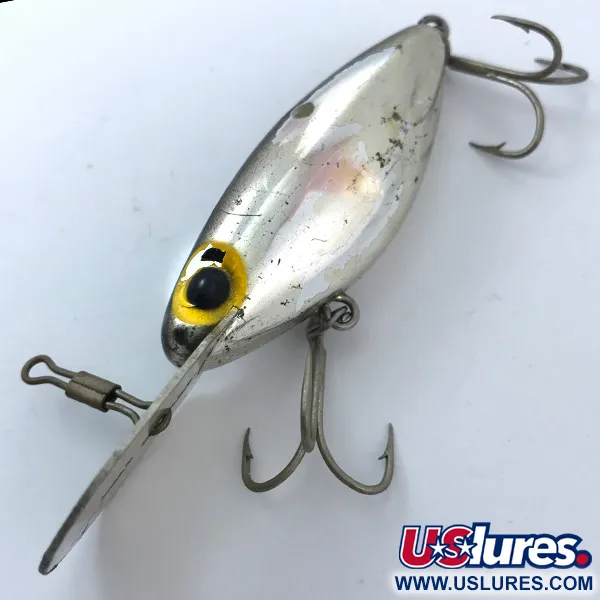 Storm Hot'N Tot Thin Fin, срібло/чорний, 12 г, воблер #3796