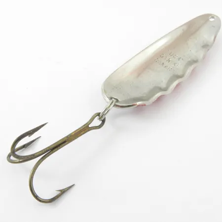 Lucky Strike Nickel Half Wave, нікель/червоний/білий, 15,5 г, блесна коливалка (колебалка) #3806