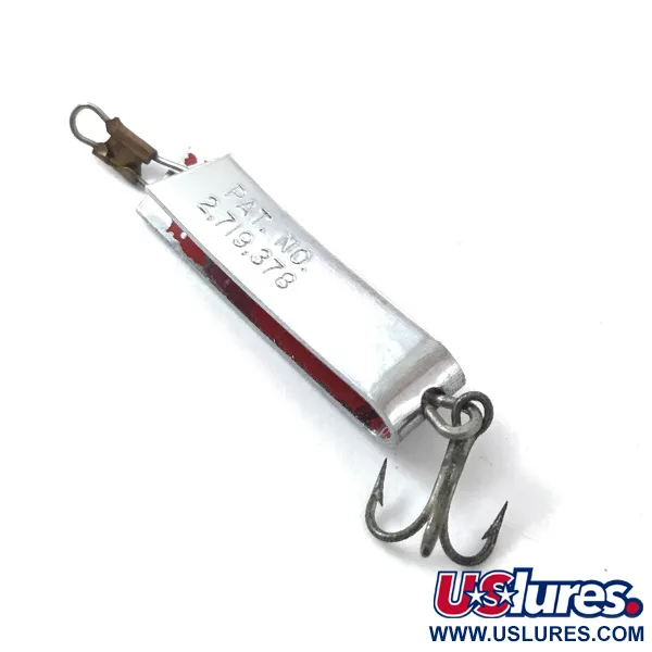 South Bend Super-Duper 501, нікель, 2,3 г, блесна коливалка (колебалка) #3829