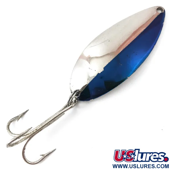 Seneca Little Cleo (Hula Girl), нікель/синій, 21 г, блесна коливалка (колебалка) #3831