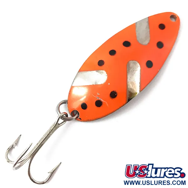 Seneca Little Cleo (Hula Girl), червоний/нікель, 14 г, блесна коливалка (колебалка) #3833