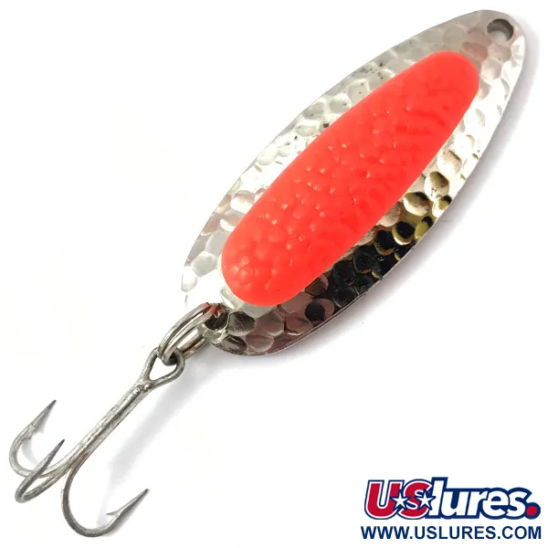  Blue Fox Pixee, карбований нікель/помаранчевий, 14 г, блесна коливалка (колебалка) #3834