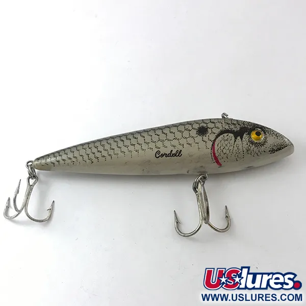 Cotton Cordell Cordell Ratt'l Spot Minnow, сірий перламутр, 19 г, воблер #3841