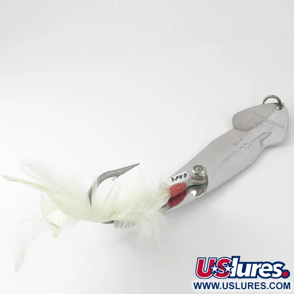  Tony Accetta Pet Spoon 18, нікель, 38 г, блесна коливалка (колебалка) #3847