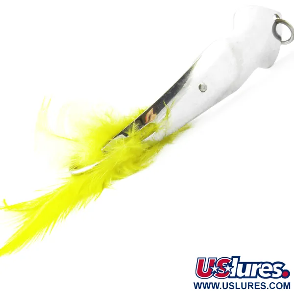  Tony Accetta Pet Spoon 15, нікель/жовтий, 14 г, блесна коливалка (колебалка) #3848