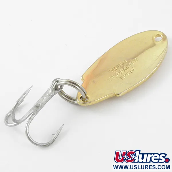  Acme Thunderbolt, золото, 4 г, блесна коливалка (колебалка) #3851