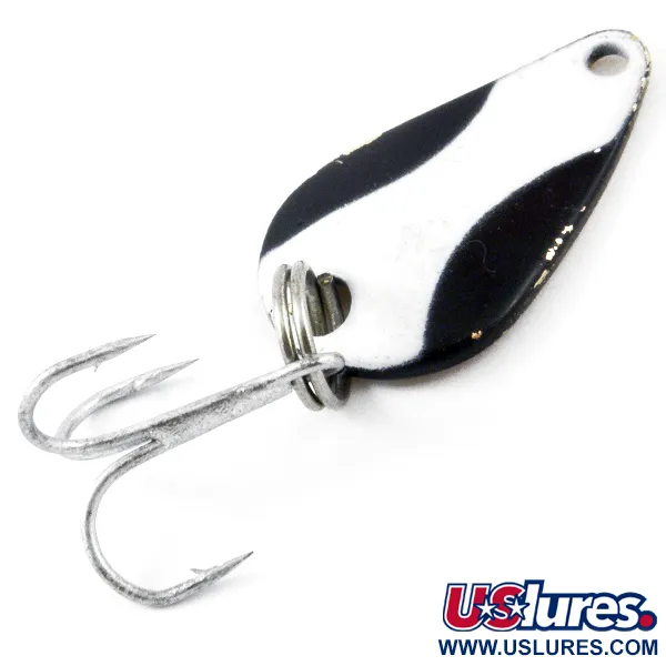 Acme K.O. Wobbler, чорний/білий/золото, 3,5 г, блесна коливалка (колебалка) #3852