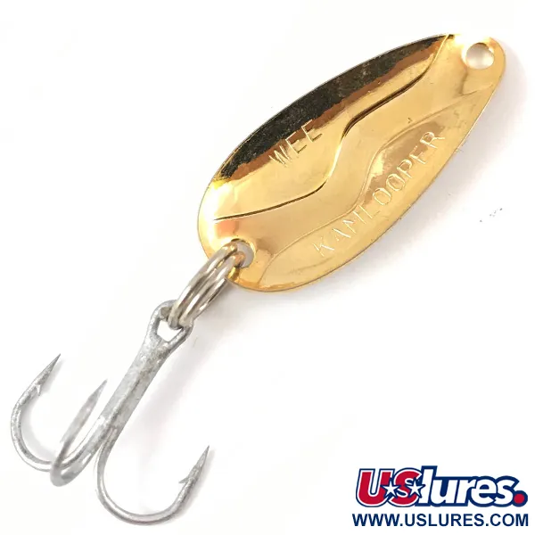 Acme Kamlooper WEE, червоний/білий/золото, 3,5 г, блесна коливалка (колебалка) #3862