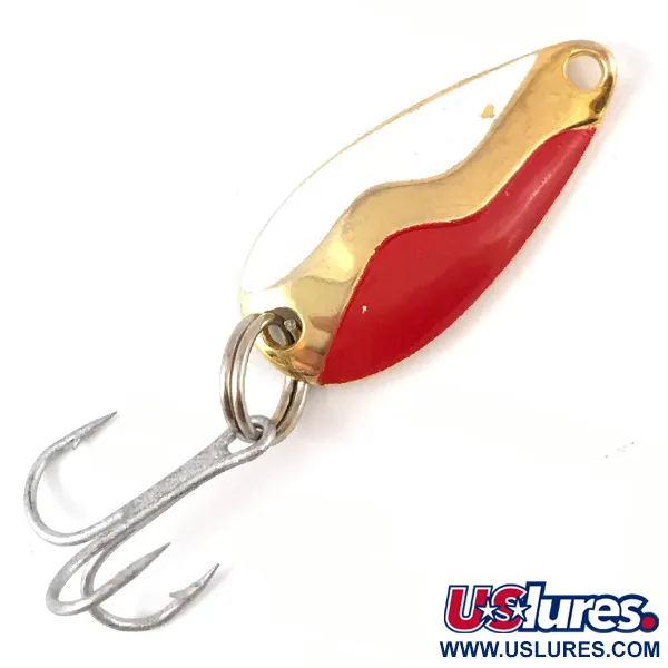 Acme Kamlooper WEE, червоний/білий/золото, 3,5 г, блесна коливалка (колебалка) #3862