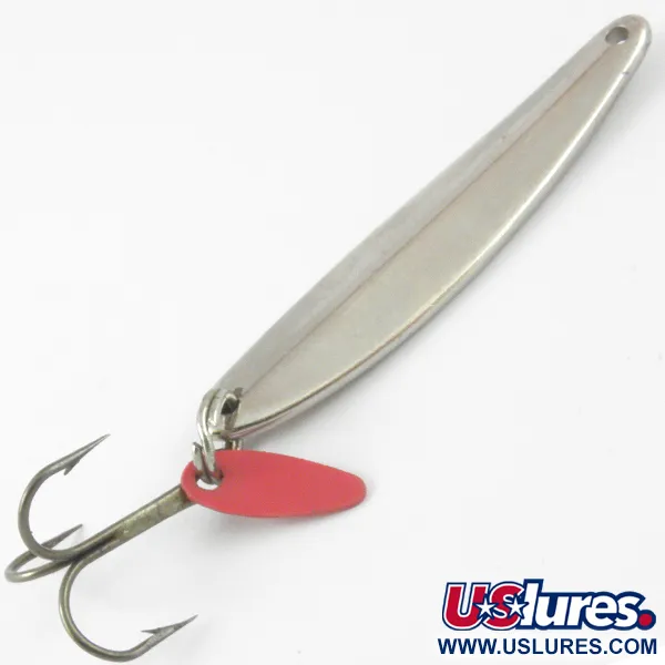  Bay de Noc Swedish Pimple, нікель/золота голограма, 7 г, блесна коливалка (колебалка) #3868